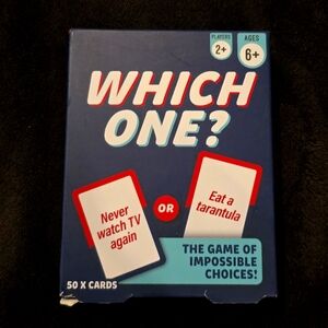 Which One? The Game of Impossible Choices - Card Game